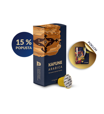 KAFUNE ARABICA 120 poklon voda