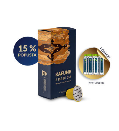 KAFUNE ARABICA 120 poklon voda