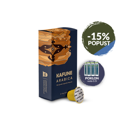 KAFUNE ARABICA 120 poklon voda