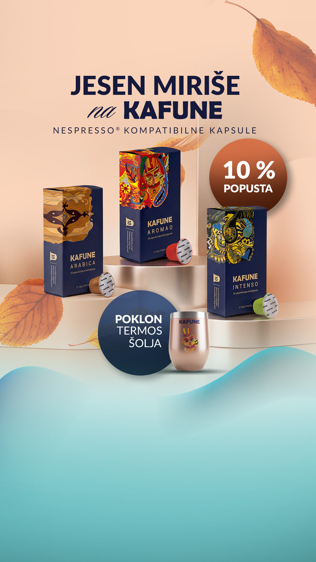 La Fantana Kafune - kompatibilne kapsule Nespresso