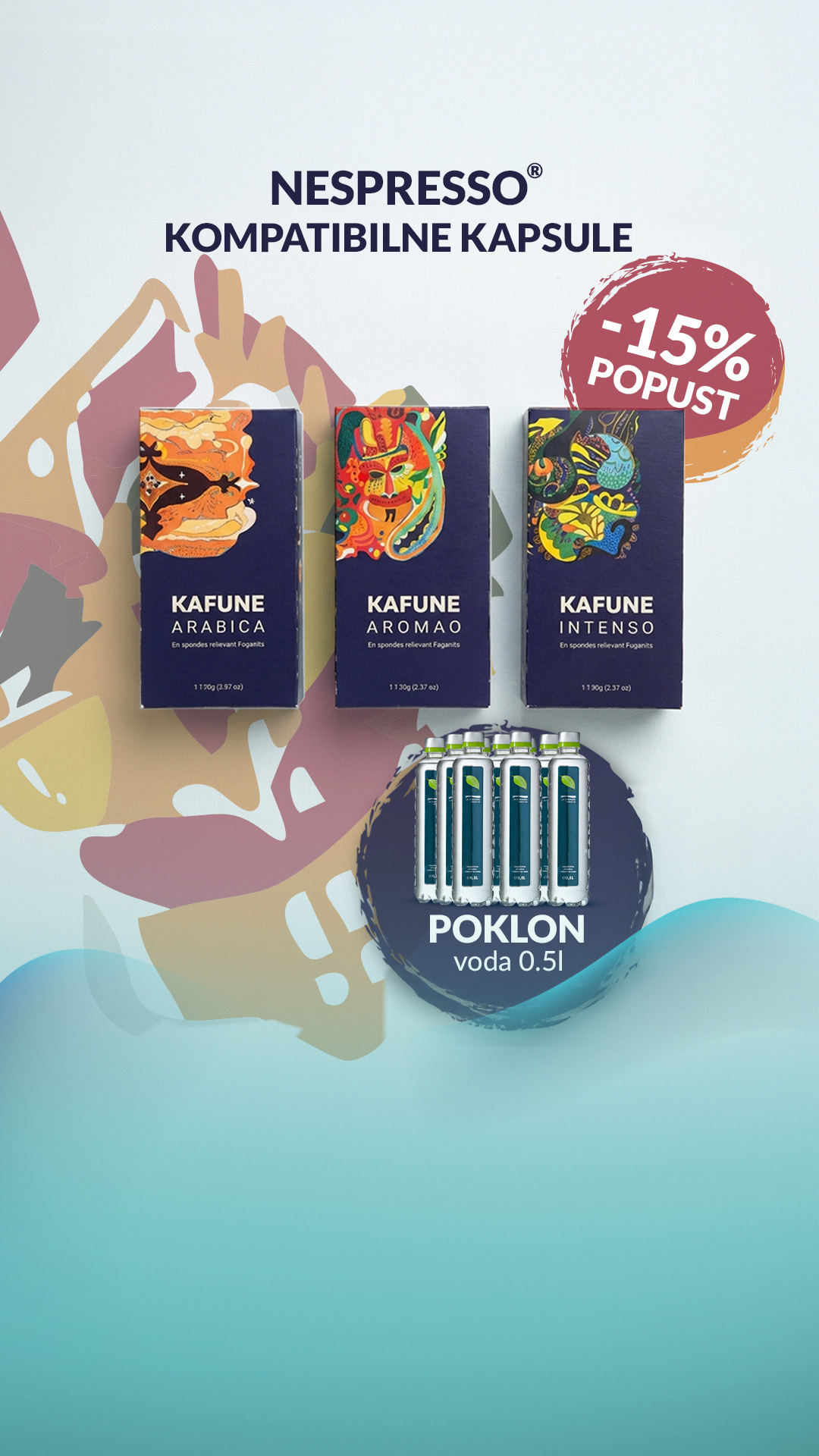 La Fantana Kafune - kompatibilne kapsule Nespresso