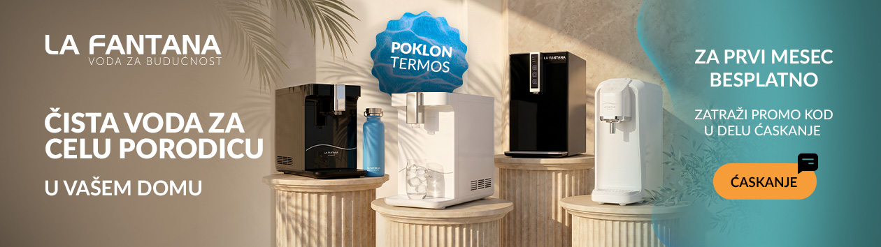 aparati za preciscavanje vode promocija poklon termos