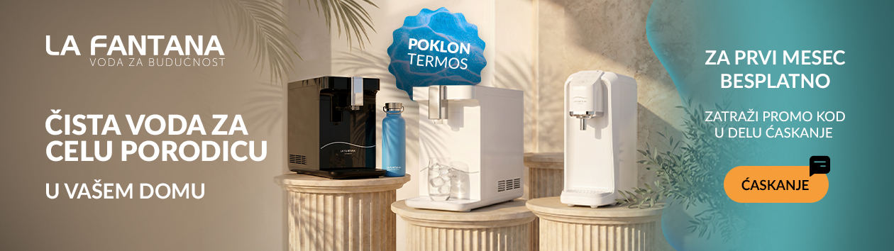 aparati za preciscavanje vode promocija poklon termos