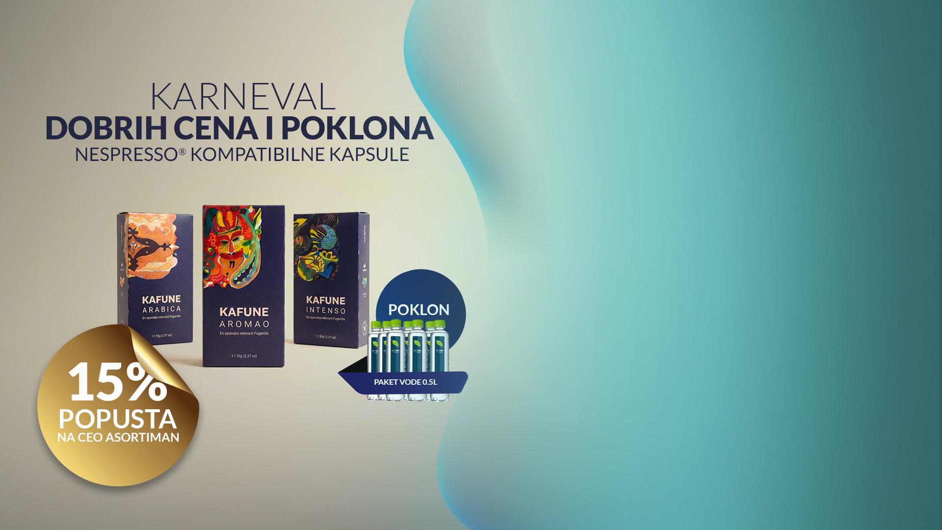 kompatibilne kapsule nespresso Kafune La Fantana