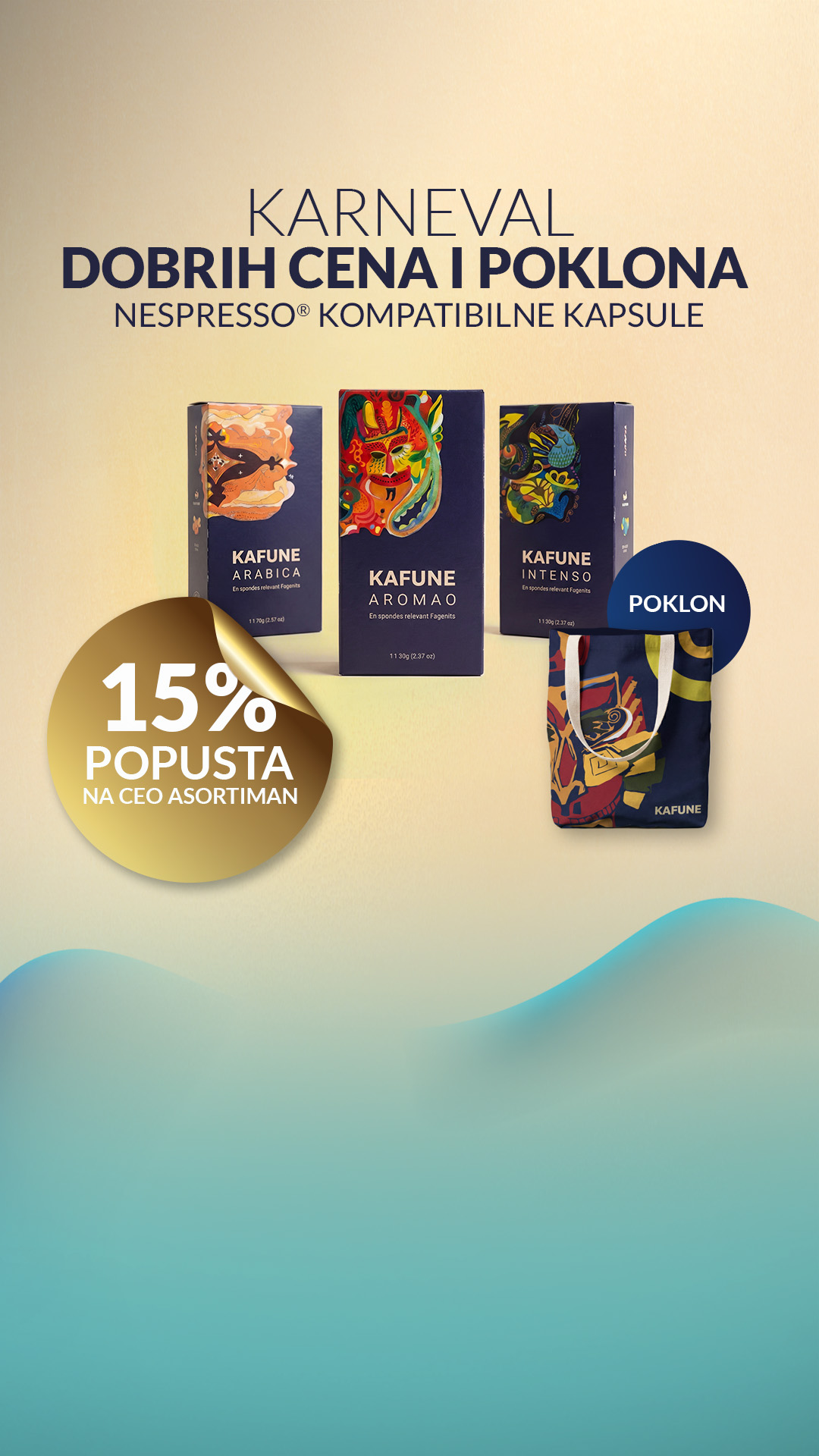 La Fantana Kafune - kompatibilne kapsule Nespresso