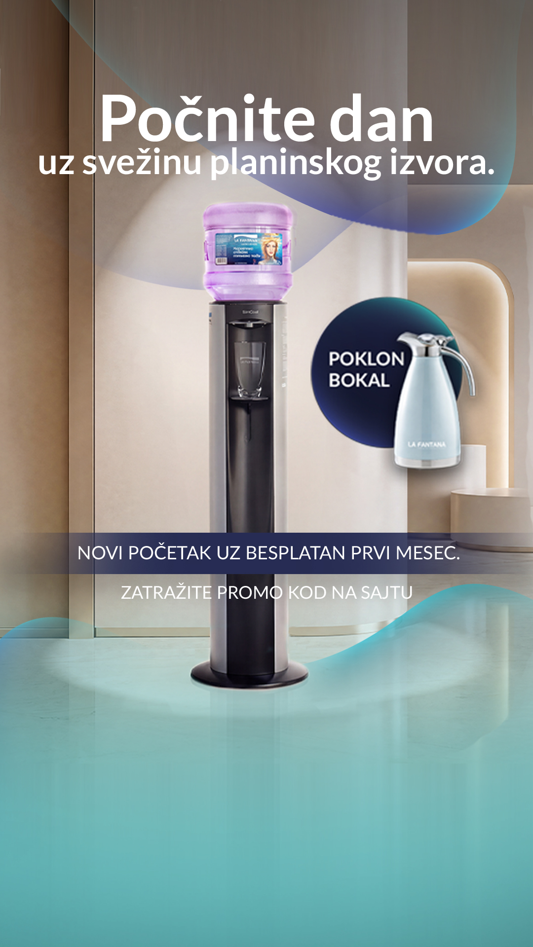 Promocija aparata za vodu prvi mesec besplatno