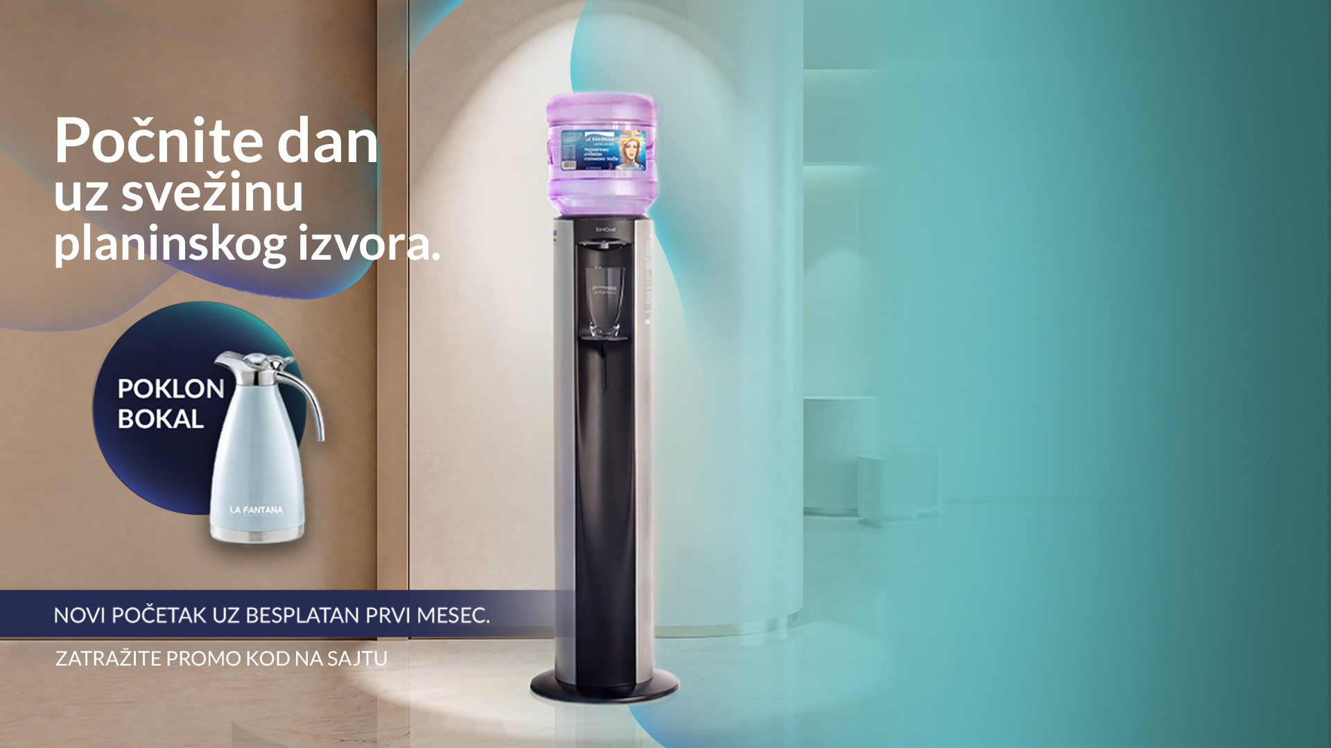 Aparat za vodu za domaćinstvo i porodicu La Fantana
