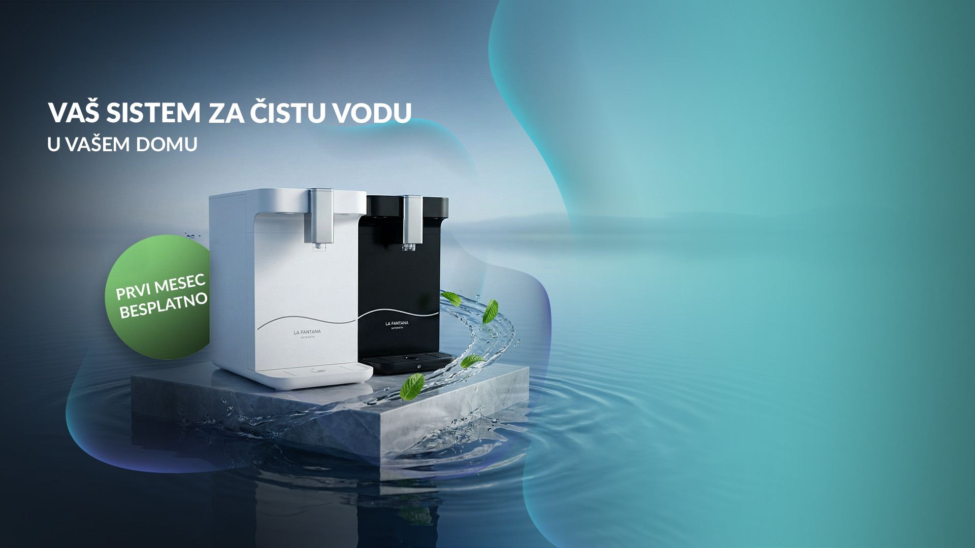 Aparat za vodu za domaćinstvo i porodicu La Fantana