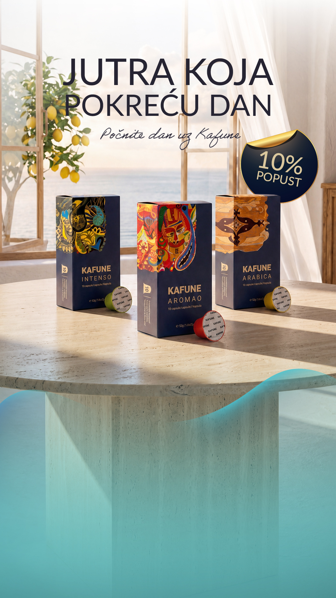 La Fantana Kafune - kompatibilne kapsule Nespresso