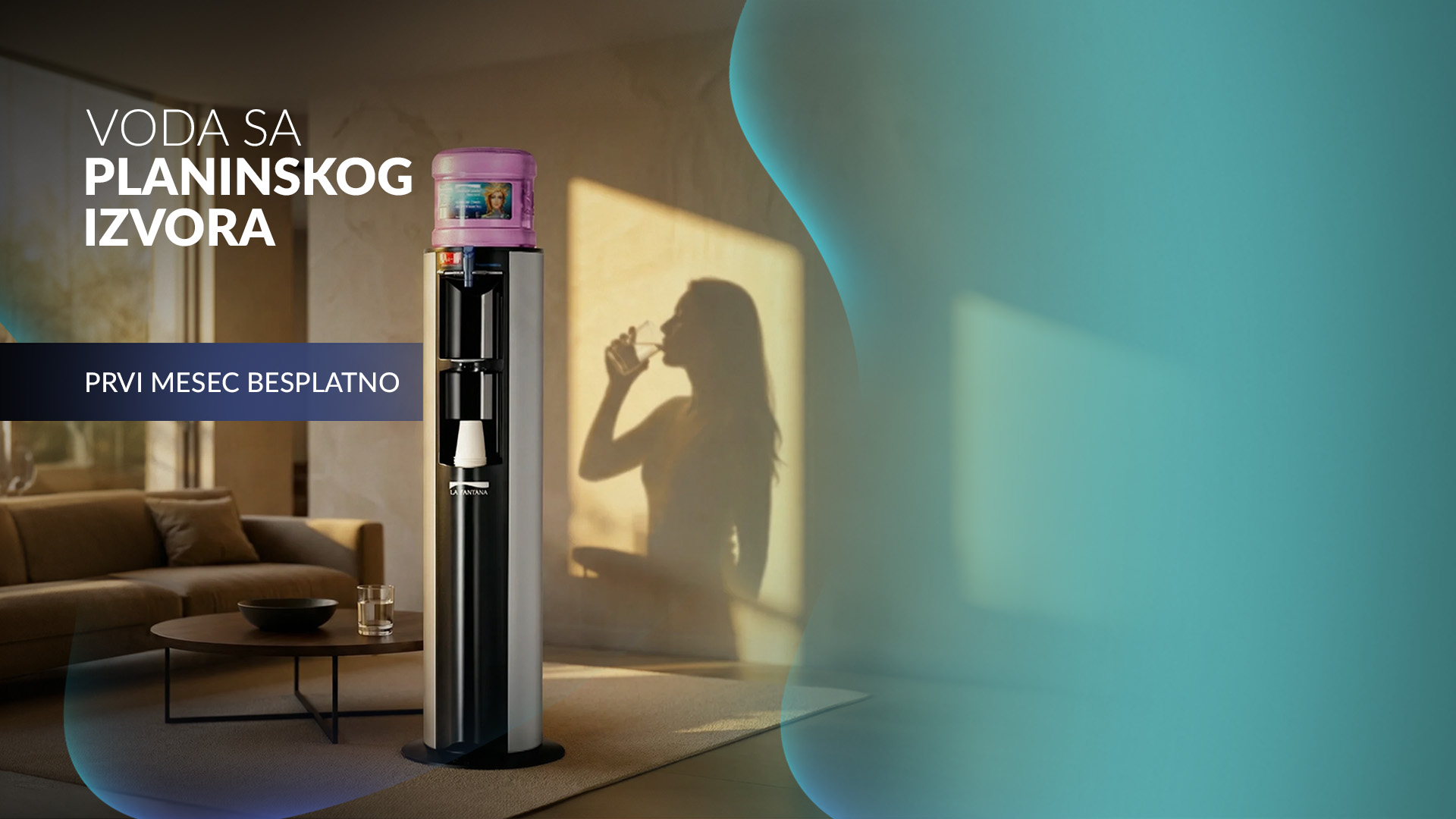 Aparat za vodu za domaćinstvo i porodicu La Fantana