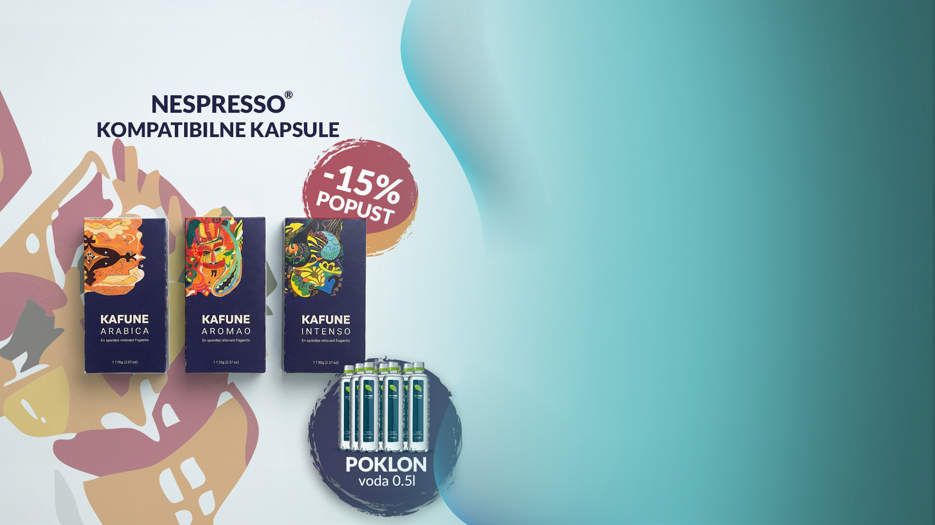 kompatibilne kapsule nespresso Kafune La Fantana