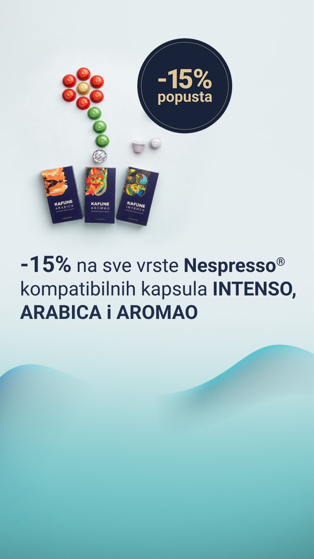 La Fantana Kafune - kompatibilne kapsule Nespresso