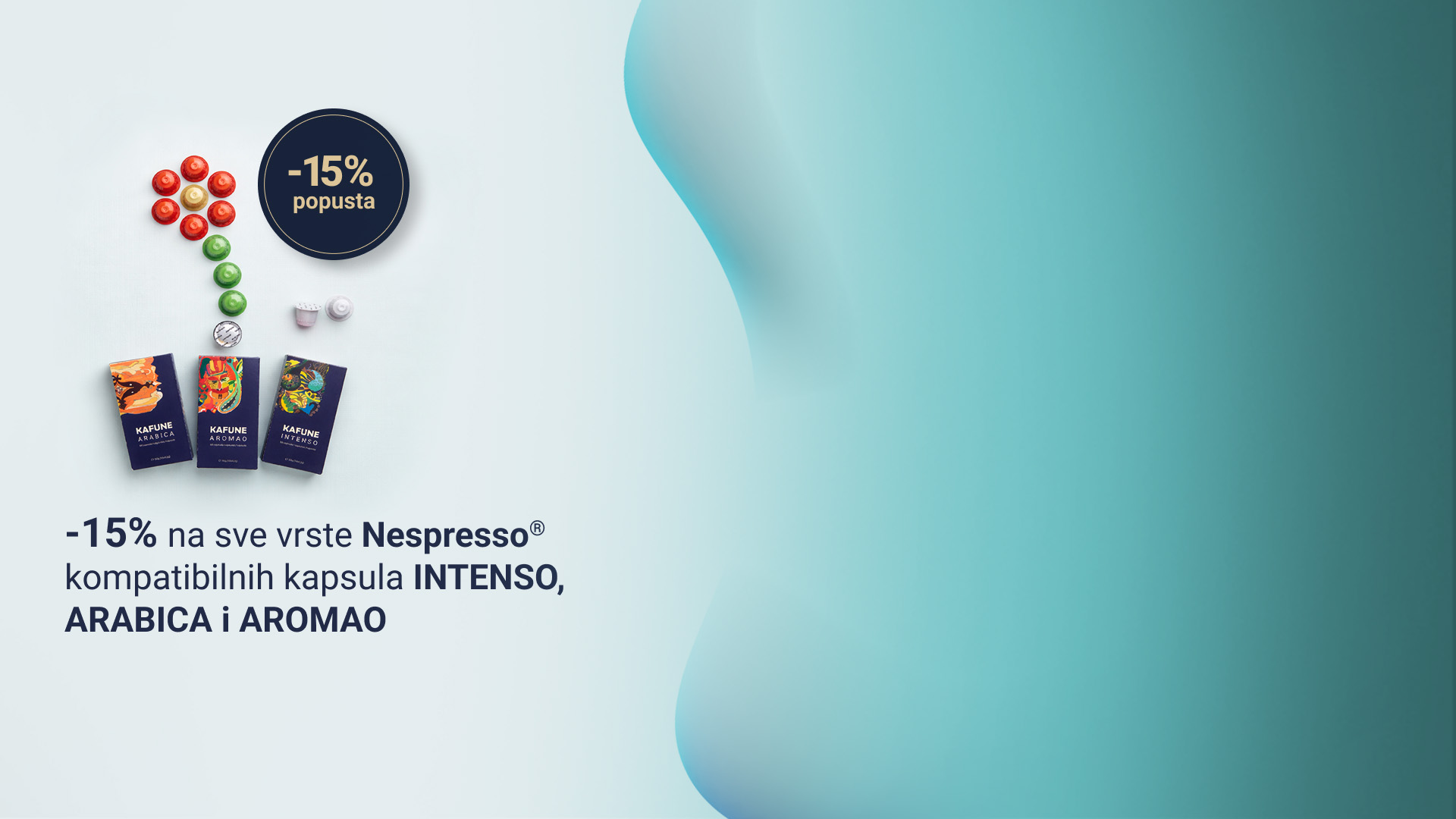 kompatibilne kapsule nespresso Kafune La Fantana